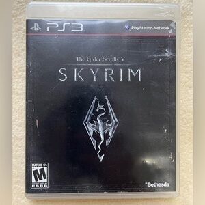 PlayStation PS3 Skyrim Game